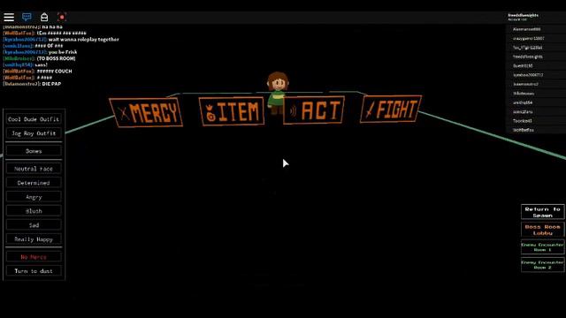 Let's Play Roblox Undertale Rp: Part 1 смотреть онлайн