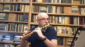Ю.Должиков. « Этюд №1» in C dur( на флейте Бансури)
