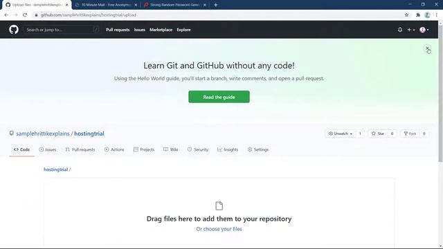 How to host website using GitHub pages without using git? easiest way for beginner смотреть онлайн