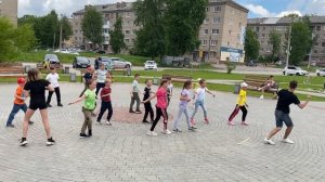 Флешмоб танцевальная площадка 1 смена #флешмоб #танец