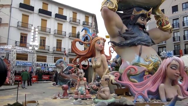 Путешествие по Испании. Фаяс Валенсия 2015(Fallas Valencia). смотреть онлайн