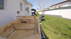 Лодка из фанеры, своими руками! Часть 1