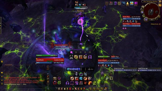 WoW - 7.2.5 - Mage Tower DPS Challenge (Raest) - Affliction смотреть онлайн