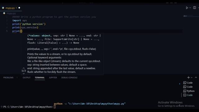 Write a python program to get the python version #python #pythonprogramming @angeshwithtech смотреть онлайн