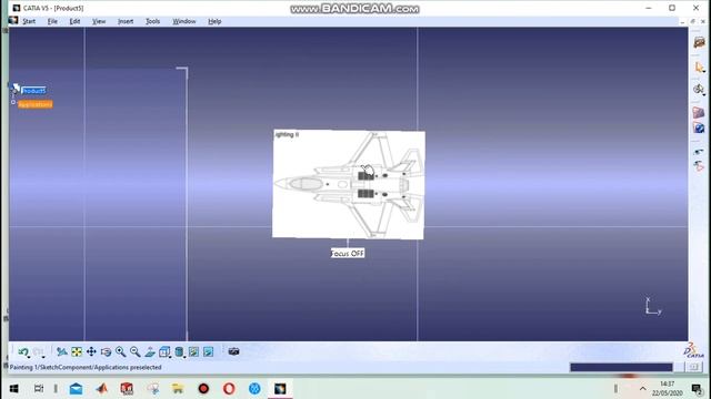 CATIA V5, HOW TO DO IMPORT IMAGE, SKETCH TRACER V_1 ✈️ смотреть онлайн