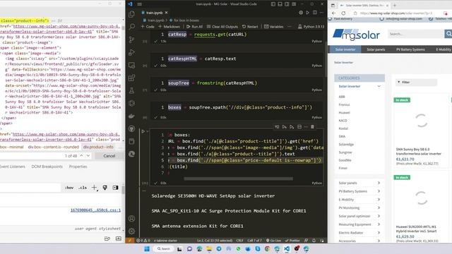Web Scraping with Python E-commerce Product Pages. In-Depth including troubleshooting. Requests&LXM смотреть онлайн