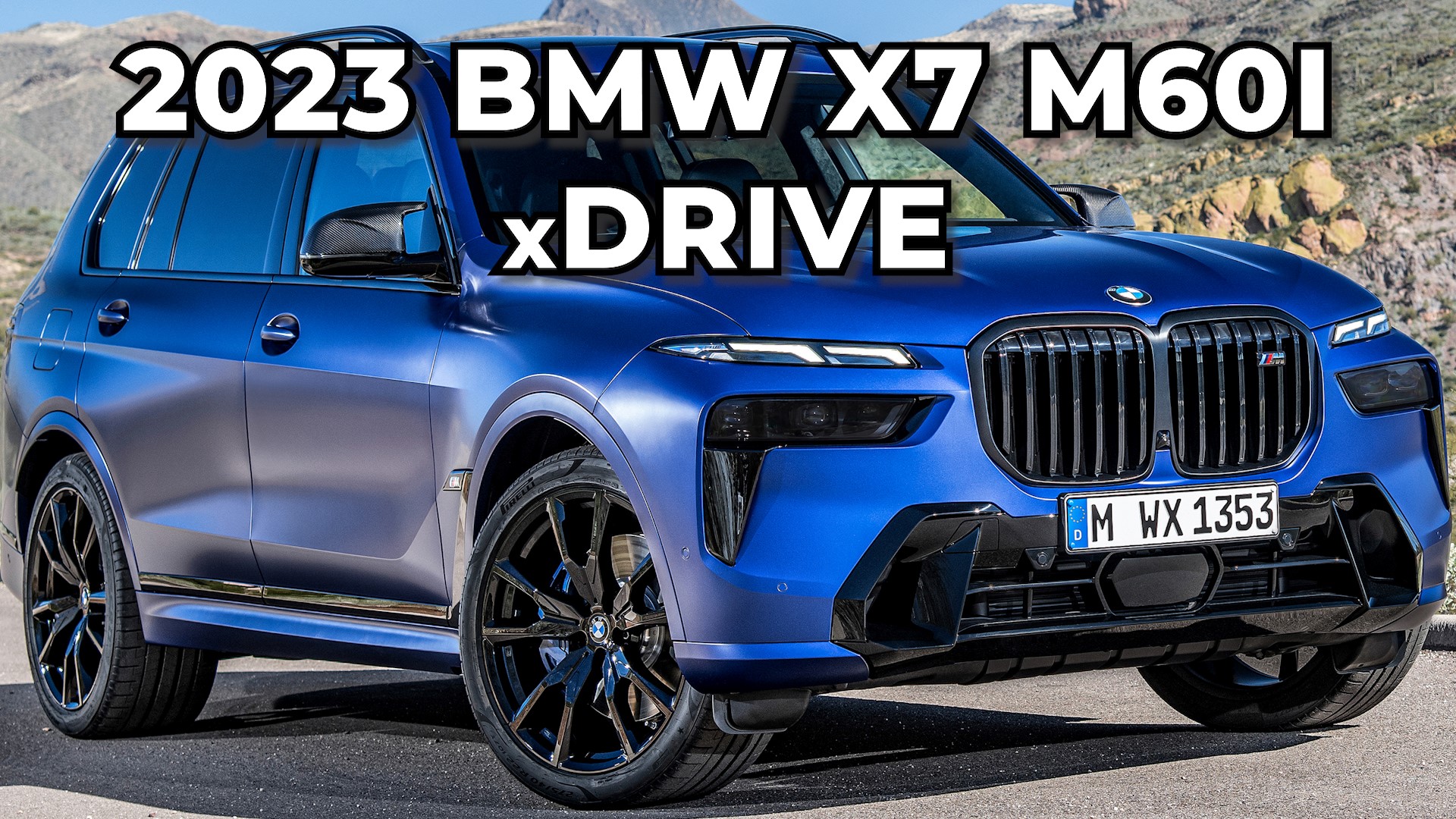 Новый 2023 BMW X7 - Экстерьер! смотреть онлайн