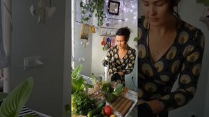 Зелёный Коктейль из укропа и петрушки
