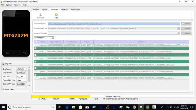 How to Flash MT6737 M & ALL MTK Android Phone Flash by New SP Flash Tool v5 1836 Win смотреть онлайн
