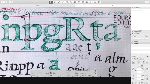 02 – Setting up vertical metrics and typeface grid смотреть онлайн