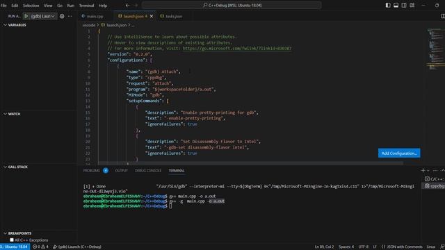 3.2_[Embedded C++]:: How to configure VSCode gdb debugger with C++ on Ubuntu [Arabicباللغة العربية] смотреть онлайн