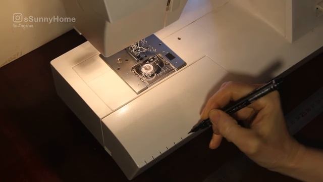 Как сделать сантиметровую разметку на швейной машине смотреть онлайн