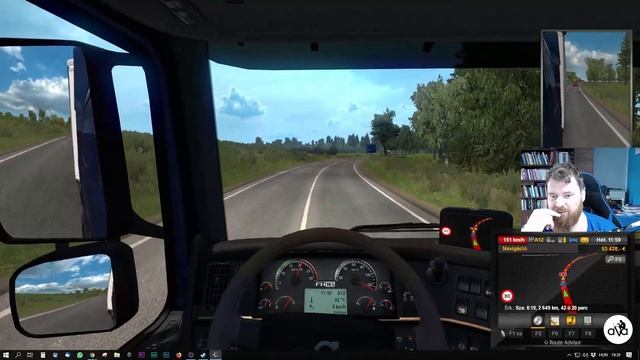 Lacika szimulátor Euro Truck Simulator 2 GamePlay смотреть онлайн