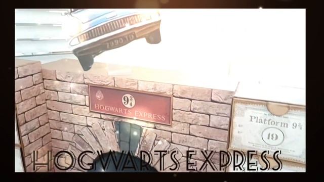 Hogwarts Express Création Original #scrapbooking #scrapbook #calendrierdelavent