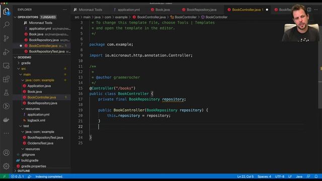 Getting Started with Micronaut®, GraalVM and VSCode смотреть онлайн