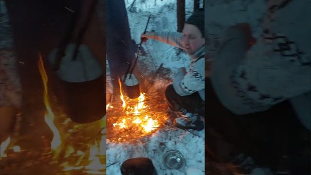 ❄️?RM Vector 551, Тайга Варяг550, Рысь500, Polaris Widetrak. Катанули до Балагана на плов и пельмен