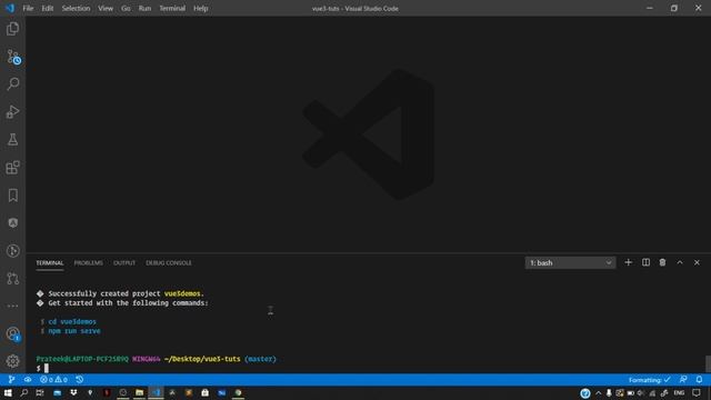 Vue 3 Basics - #2 - Installing Vue CLI & Setting up a Vue Project смотреть онлайн