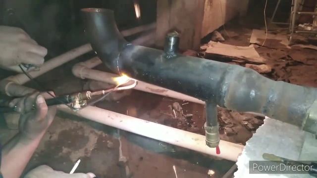 Газосварка, меняем Кусок трубы. Гвс. смотреть онлайн