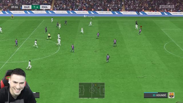 НАЙ-НЕЛЕПИЯ ФУТБОЛЕН МАЧ!😂 FIFA 23 С ПРИЯТЕЛИ 👽 смотреть онлайн