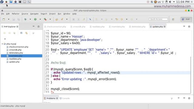 9 PHP & MySQL mysql affected rows смотреть онлайн