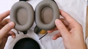 Замена амбушюр Replace earpads Panasonic RP-HTX80B RP-HTX90N