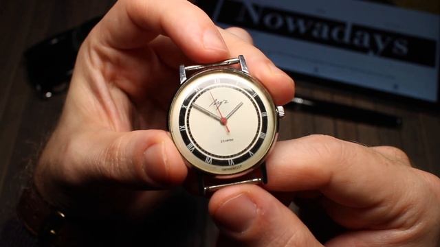 Одни из самых тонких механических часов в СССР | Обзор часов Луч 2209 23 камня Ультратонкие Баухаус смотреть онлайн