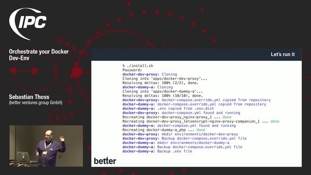 Orchestrate your Docker Dev-Env | Sebastian Thoss смотреть онлайн