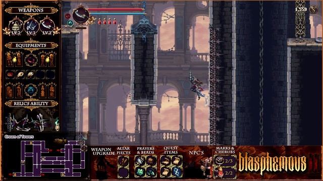 Blasphemous 2 [PC] - Guide 100% / Ruego Al Alba Route / All Collectibles, Quests & Endings смотреть онлайн