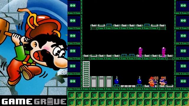 Wrecking Crew - NES - Game Grave смотреть онлайн
