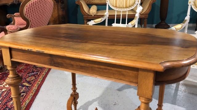 Кофейный стол из массива ореха смотреть онлайн