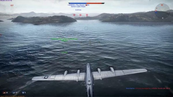 War Thunder Gameplay - B-29 Base Bombing! EASY RP/