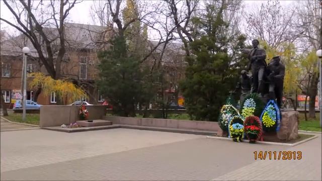 Бердянск-Поздняя осень в парке Шмидта.Видео(HD). смотреть онлайн