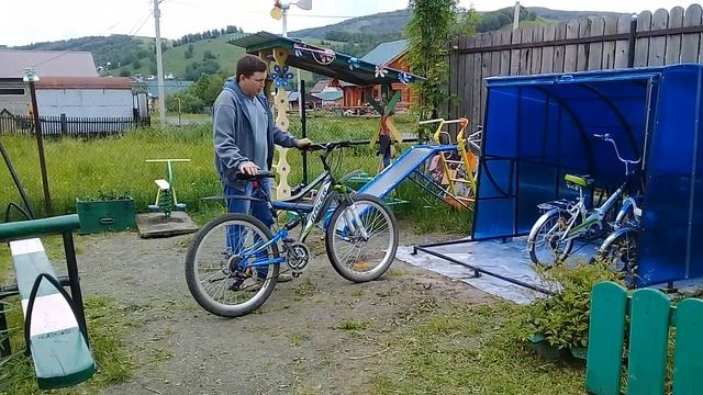 Крытая велопарковка смотреть онлайн