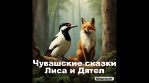 Чувашские сказки, Лиса и Дятел