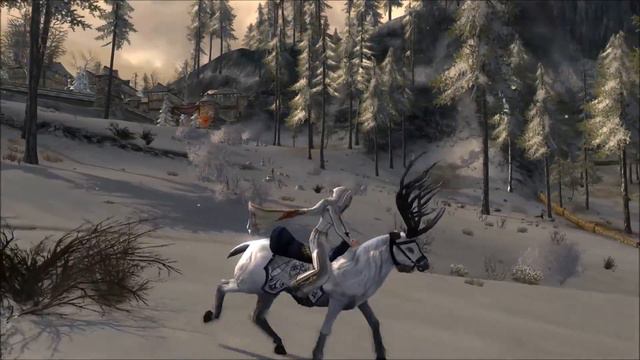 LOTRO Mount Showcase - Winter Elk смотреть онлайн