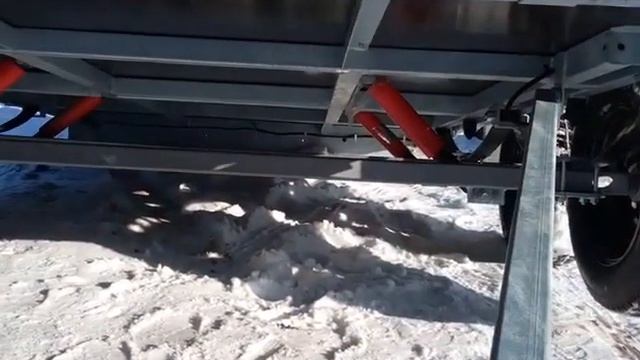 Прицеп ЛАВ 81013 Е САМОСВАЛ ВЫСОКИЙ БОРТ С ТЕНТОМ смотреть онлайн