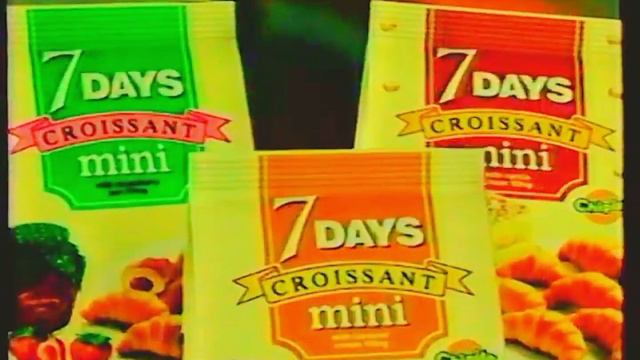 7Days круассаны 2002 реклама