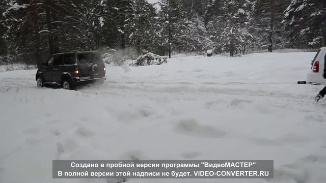 Поездка по снегу...... ))))) смотреть онлайн