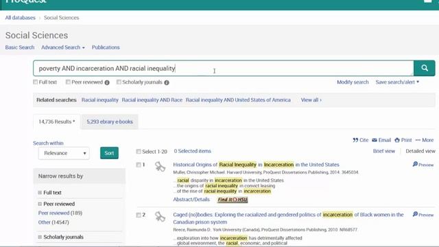 Using Database Filters to Narrow Your Search Results смотреть онлайн