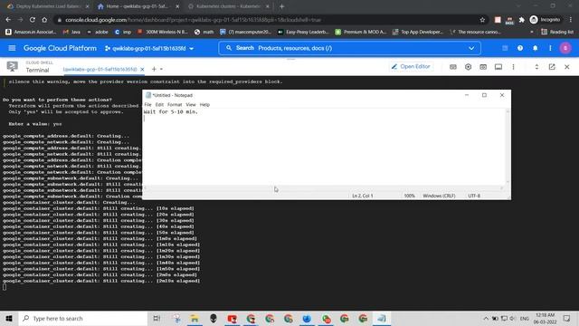 Deploy Kubernetes Load Balancer Service with Terraform | GoogleCloudReady Facilitator Program | GCP смотреть онлайн