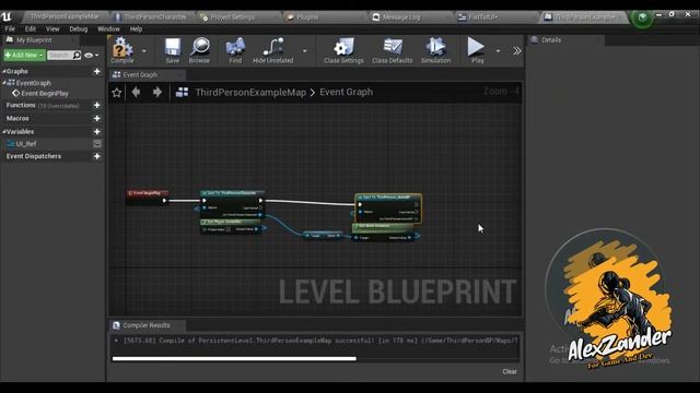 UE4 How to cast to Anim Blueprint - Set Animation Blueprint Variable from Map Blueprint - Widget смотреть онлайн