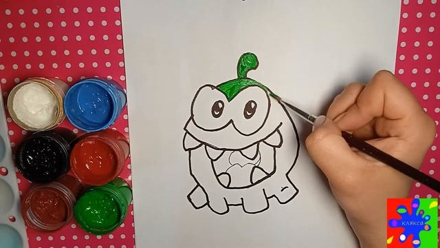 Ам-ням. Как нарисовать Ам-Няма из мультфильма Приключения Ам-Няма. смотреть онлайн