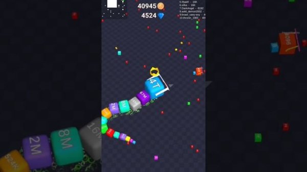 Cube Arena 2048 - 17T vs 35T. The battle of the cubes