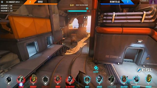 Reunited vs IDDQD Game 4 | Overwatch Tournament - ESL EU Community Cup #1 | Overwatch TV смотреть онлайн