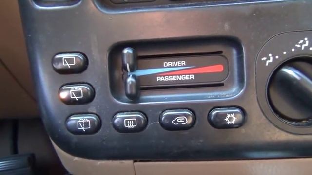 How to: Hvac calibration 1996-2000 Chrysler Minivans смотреть онлайн