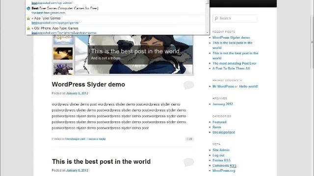 slYder - Wordpress Slider Demo смотреть онлайн