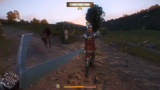 Fighting some dude on the road, KCD смотреть онлайн