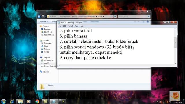 How to Instal Adobe Photoshop CS5 Anti Galau PART 1 смотреть онлайн