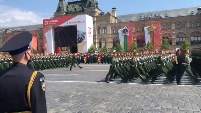 МВОКУ. Московское Высшее Общевойсковое Командное Училище. Генеральная репетиция Парада Победы 2020. смотреть онлайн