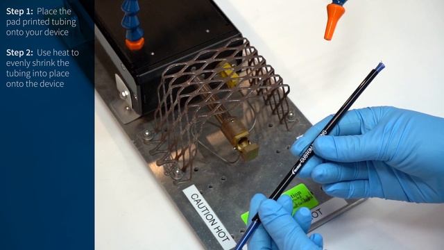 PET Heat Shrink Tubing - Pad Printing смотреть онлайн